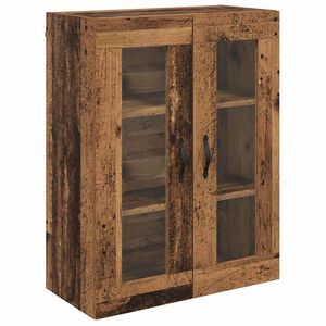 vidaXL Armario de pared Madera Vieja 69,5 x 34 x 90 cm