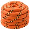 vidaXL Cuerda para barco 3 mm 10 m Naranja