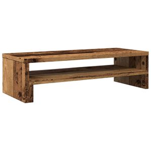 vidaXL Soporte de pantalla madera ingenier&iacute;a envejecida 54x22x15 cm