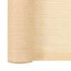 vidaXL Red de privacidad HDPE 2x10 m beige