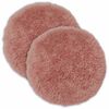 vidaXL Funda de almohada 2 pcs HEERLEN Rosa &Oslash; 60 cm Fleece PV