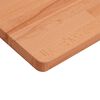 vidaXL Encimera de ba&ntilde;o madera maciza de haya 60x40x2,5 cm