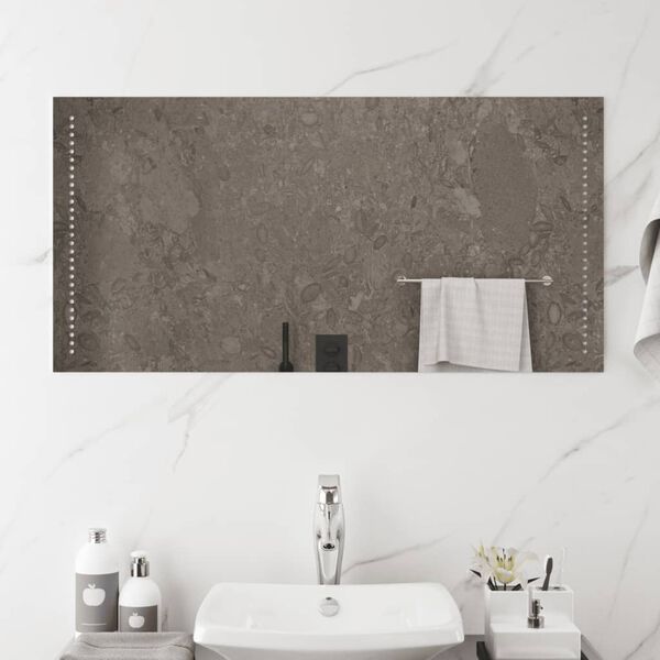 vidaXL Espejo de ba&ntilde;o con LED 50x100 cm