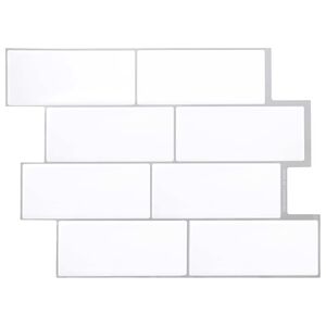 vidaXL Azulejo de metro 50 pcs Gris 29 x 21 cm Poliuretano y PET