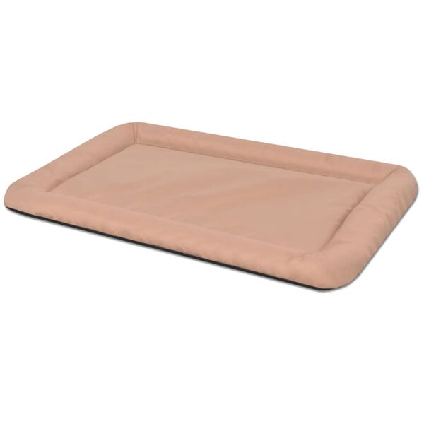 vidaXL Colchón para perro tamaño XL beige