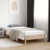 vidaXL Estructura de cama sin colch&oacute;n madera maciza de pino 90x200 cm