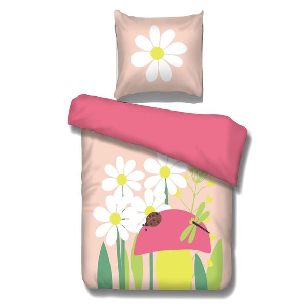 Vipack Juego de funda de cama primaveral algod&oacute;n 195x85 cm