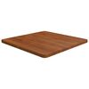 vidaXL Tablero de mesa cuadrada madera roble marr&oacute;n oscuro 60x60x2,5cm