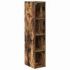 vidaXL Mueble colgante Roble ahumado 20 x 29,5 x 100 cm