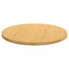 vidaXL Tablero de mesa de bambú Ø60x2,5 cm