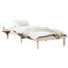 vidaXL Estructura de cama Natural 75 x 190 cm Madera de pino macizo