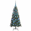 vidaXL Árbol de Navidad artificial con 150 LED Verde 50 x 50 x 120 cm