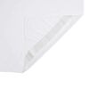 vidaXL Protector de colch&oacute;n impermeable blanco 160x220 cm