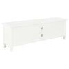 vidaXL Mueble para TV de madera blanco 120x30x40 cm