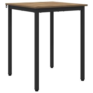 vidaXL Mesas de comedor 60 x 60 x 75 cm Madera de ingenier&iacute;a Cuadrado