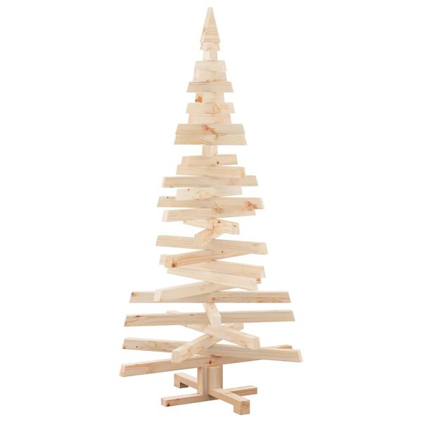 vidaXL Árboles de Navidad Natural 150 cm Madera maciza de pino