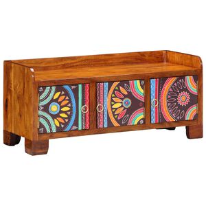 vidaXL Armario Zapatero con almacenamiento Multicolor 90 x 35 x 40 cm