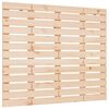 vidaXL Cabecero de cama de pared madera maciza de pino 96x3x91,5 cm