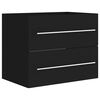 vidaXL Mueble de lavabo madera de ingenier&iacute;a negro 60x38,5x48 cm