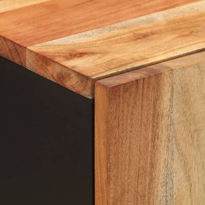 vidaXL Mueble de baño madera maciza de acacia 38x33x58 cm