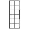 vidaXL Cabina de ducha ESG esmerilado negro 70x70x180 cm