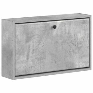 vidaXL Armario de zapatos montado en la pared BREDA 71 x 17 x 43 cm