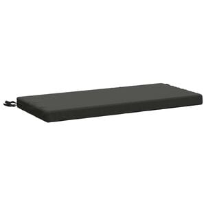 vidaXL Coj&iacute;n de banco SOEST 100% Poli&eacute;ster Gris antracita