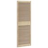vidaXL Puerta de Armario 4 pcs Natural 140.5 x 2.1 x 49.5 cm