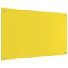 vidaXL Salpicadero de cocina Amarillo 100 x 60 x 0,6 cm