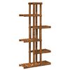 vidaXL Soporte de plantas Natural 68 x 23,5 x 140 cm