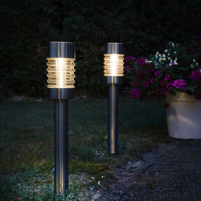 Luxform Foco solar LED de jardín AYR Torino 2 lotes