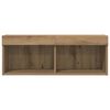 vidaXL Conjunto de mueble de TV Roble artisan 80 x 30 x 30 cm