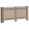 vidaXL Cubierta para radiador MDF 172x19x81,5 cm