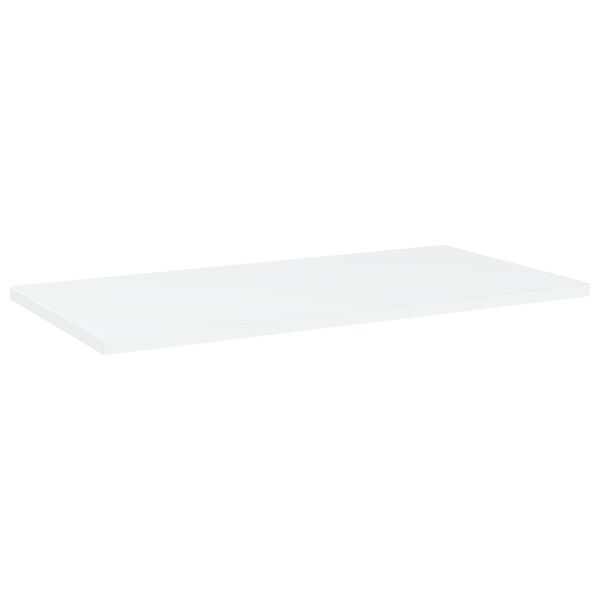 vidaXL Estantes para estanter&iacute;a 4 uds contrachapada blanco 60x30x1,5cm