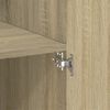 vidaXL Armario de madera de ingeniería roble Sonoma 70x42,5x225 cm