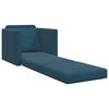 vidaXL Sof&aacute; cama 60cm Azul Terciopelo