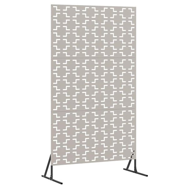 vidaXL Pantalla de Privacidad Gris 100 x 50 x 180 cm