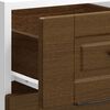 vidaXL Mueble bajo de cocina porto roble marr&oacute;n madera reconstituida