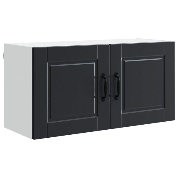 vidaXL Mueble de Cocina Negro 80 x 31 x 40 cm Madera de ingenier&iacute;a