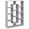 vidaXL Estanter&iacute;a madera de ingenier&iacute;a gris Sonoma 102x29x143 cm