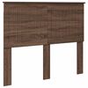 vidaXL Cabecero Roble Marr&oacute;n Madera de ingenier&iacute;a