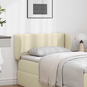 vidaXL Oreja de cabecero Crema 40 x 23 x 6 cm PVC