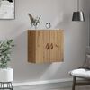 vidaXL Mueble de pared Roble artisan 60 x 31 x 60 cm