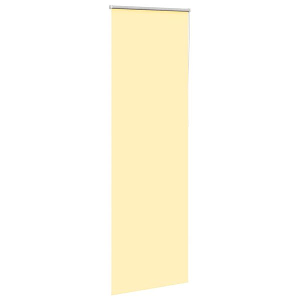 cmvidaXL Estor Enrollable Opaco Amarillo 70x210 cm Tela Ancho 65,7cm