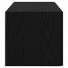 vidaXL Mueble de pared Roble negro 80 x 42.5 x 40 cm