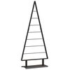 vidaXL &Aacute;rbol de Navidad de metal Negro 125,5 cm Acero