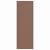 vidaXL Felpudo Marr&oacute;n y Negro 120 x 350 cm 100% Poliamida