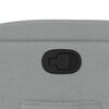 vidaXL Sillón reclinable elevable de tela gris claro