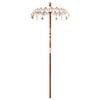 vidaXL Parasol Balin&eacute;s Crema 125 x 125 x 260 cm Algod&oacute;n