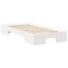 vidaXL Estructura de cama Blanco 90 x 200 cm Madera maciza de pino